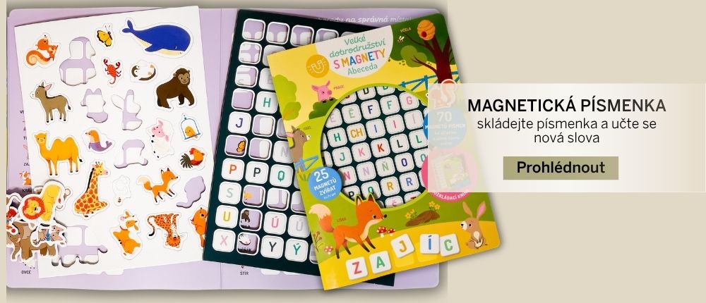 Velké dobrodružství s magnety Abeceda